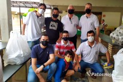 Entrega de doações na creche - ARLS Renovação e Sabedoria