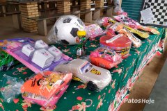 Entrega de doações na creche - ARLS Renovação e Sabedoria